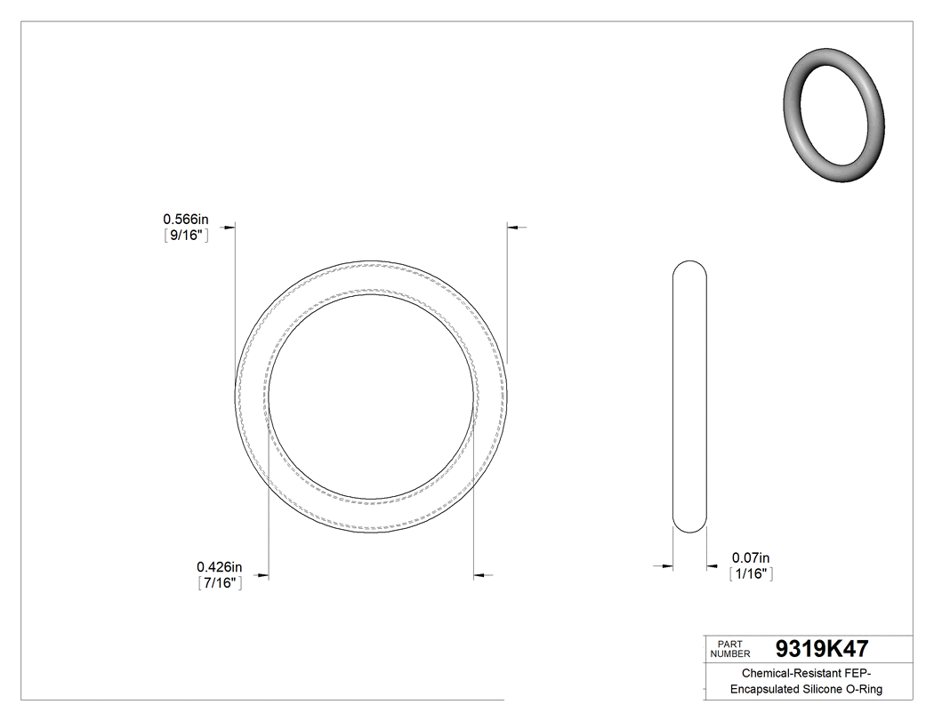 Technical drawing - 9319K47